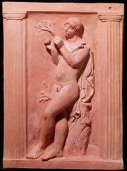 Der Flötenspieler, 1918 (Terrakotta)